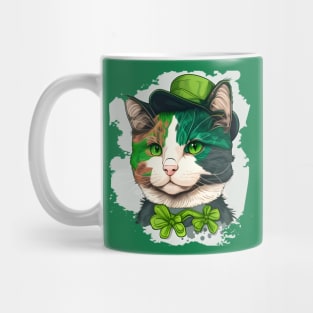 Cat Lover St. Patrick's Day Mug